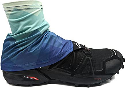 Wapiti Designs Go-Long Gamaschen, Trailrunning-Schuhgamaschen zum Laufen, Wandern oder für Langstreckenrucksäcke (Berge, L/XL)