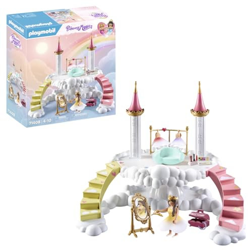 PLAYMOBIL Princess Magic 71408 Himmlische Ankleidewolke, königliches Ankleidezimmer in den Wolken, mit vielen Accessoires, Spielzeug für Kinder ab 4 Jahren [Exklusiv bei Amazon]