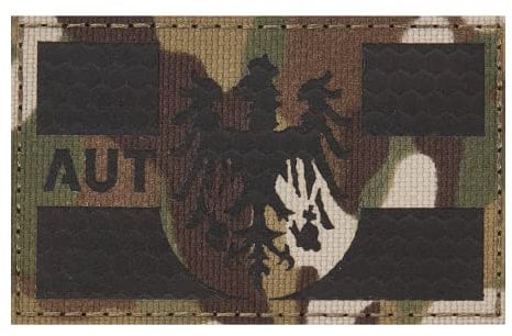Österreich IR Infrarot Reflektierende Patches Klett Militär Bundeswehr Patch Klett Patches Für Taktische Kleidung Rucksack Baseballkappe Uniform Weste Hundegeschirr