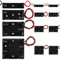 MKBKLLJY 12Pack AAA Battery Holder Bundle with Leads 3 pcs 1 AAA Battery Holder 1.5V,3 pcs 2 AAA Battery Holder 2*1.5V,3 pcs 3 AAA Battery Holder 3*1.5V,3 x 4 AAA Battery Holder 4*1.5V,with Wires