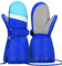 Hyeek Handschuhe mit Reissverschluss Kinder, Skihandschuhe Kinder Wasserdicht Fäustlinge Winterhandschuhe, Schneehandschuhe Snowboard Ski Handschuhe für Jungen und Mädchen (XL(6-7Jahre), Blau)