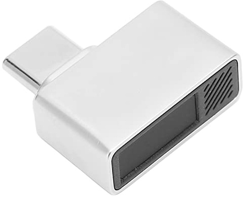 Mini Type C Fingerprint Reader for Windows 7/8/10/11, Biometric Mini Security Key with 360 Degree Touch, Fingerprint Scanner for Desktops, Laptops