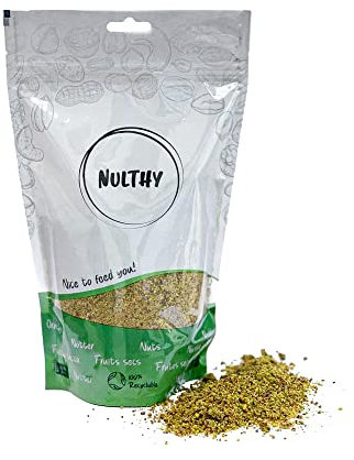NULTHY - 500gr Harina de Pistacho Natural - Sin Sal - Frutos Secos Naturales - Cultivo Convencional - Origen España - Sin Gluten - Vegano