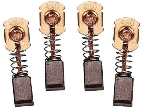 NOQUKA CB-430 New Carbon Brush Set for Makita DGA452, DJV140, DJV180, BJS160, BJS161, BGA450, BGA452(4Pcs)
