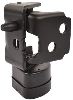 Merautop SJ Charnière de porte avant/arrière gauche supérieur gauche 9035.W9, 9035W9, 9035 W9 compatible avec C5 III 2008, Acier allié, Noir, Montage sur porte, Pièce de rechange automobile