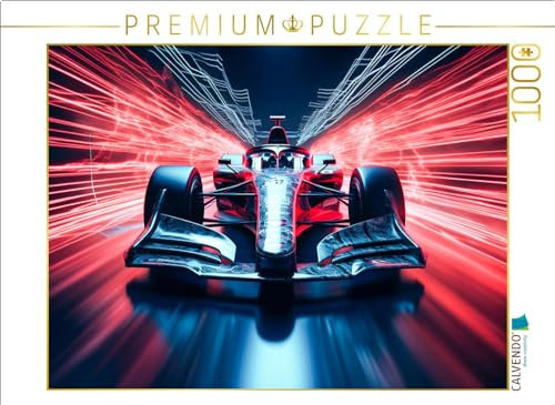 CALVENDO Puzzle EIN Motiv aus dem Kalender Formel E Phantasien | 1000 Teile Lege-Größe 64 x 48 cm Foto-Puzzle für glückliche Stunden