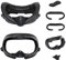BQKOZFIN VR Facial Interface Compatible with Meta Quest 3 Accessories, Cooling Face Pad Facial Interface Cover Replacement with Soft PU Face Cushion, Breathable Ice Silk Cotton & Anti-Light Nose Pad