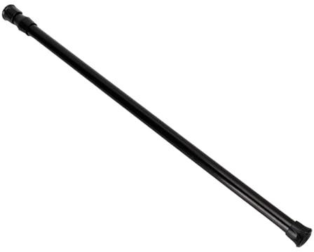 Itonash Spring Tension Telescopic Rod, Window Curtain Rail Telescopic Spring Tension Rod, Adjustable Small Tension Rod Black Telescopic Spring Tension Rod for Kitchen (40-70 1.3cm