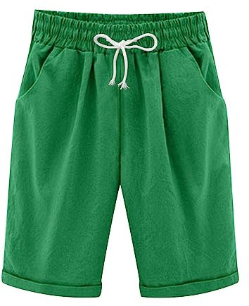 Holiday Essentials for Women Activewear Shorts Women Summer Cotton Pants Plus Size High Waisted Shorts Lacing Beach Workout Pocket Five Point Pants Patterned Cycling Shorts Women Netball Shorts Women