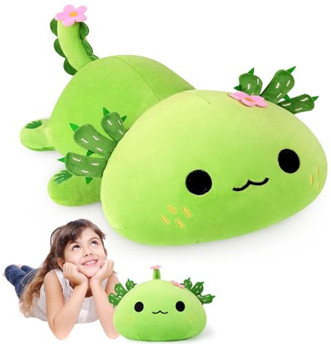 Bocguy Axolotl Kuscheltier Stofftier, 33CM Axolotl Plüschtier, Nette Axolotl Plush, Wurfkissen, Weich Axolotl Kuscheltier für Jungen und Mädchen Geschenk