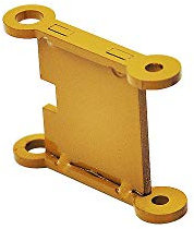 NexaPart Accessoires RC Plaque de Connexion entièrement métallique HUINA for servomoteur et Godet de Pelle métallique télécommandée 1550/580/592/1593/1594