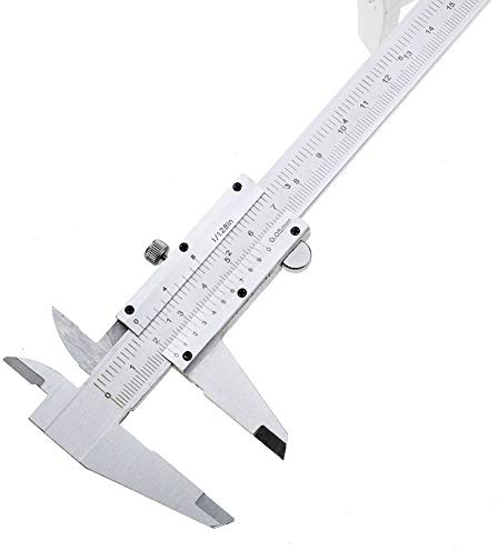 Comparador Calibrador Vernier 6 0-150mm/0,05mm 0.008 pulgadas calibradores De Metal calibre micrómetro Pie De Rey Paquimetro herramientas De medición