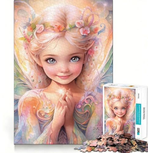 Das Märchen „Die Fee des Glaubens“ EIN schwieriges Puzzle für Erwachsene mit 1000 Teilen stärkt das Gedächtnis, baut Stress ab hochwertiges Kunstwerk mit Kanten 38x26cm