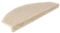 Kettelservice-Metzker Stufenmatten Rambo im 15er SparSet Halbrund Beige