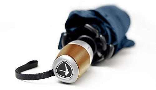 Senz° Automatik Deluxe Regenschirme Nie Aus Der Mode Faltbare Schirme Mit automatischer Öffnungs- und Schließfunktion - Mitternachttsblau