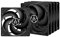 ARCTIC P12 PWM PST (5 Pack) - 120 mm Case Fan with PWM Sharing Technology (PST), Pressure-optimised, quiet motor, Computer, Fan Speed: 200-1800 rpm (0 rpm <5%) - Black
