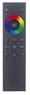Paul Neuhaus Q-SPIDER modulares LED Lichtsystem Lichtprofile, Deckenleuchte + Wand Lampe, Smart Home für Alexa, CCT RGB Farbwechsel (Q-Fernbedienung)