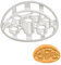 Chloroplast Ausstechform, 1 Teil, Bakerlogy
