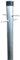 3 Meter Washing Line Post, Galvanised Pole One Piece, Heavy duty Clothes Pole Line (10 Feet)