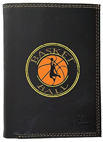 Syl'la Basket Petit Portefeuille Porte Monnaie Cartes Noir pour Homme