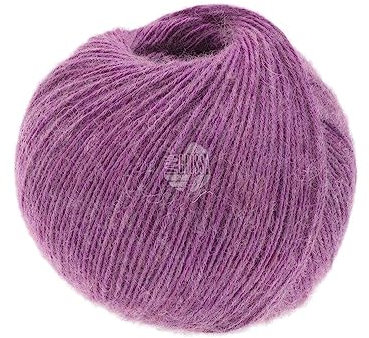 LANA GROSSA Ecopuno | Edle Netzgarnstruktur aus Baumwolle gefüllt mit Merino/Alpaka | Handstrickgarn aus 17% Schurwolle & 11% Alpaka Wolle | 50g Wolle zum Stricken & Häkeln | 215m Garn FB 40