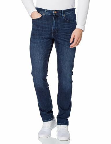 Tommy Hilfiger Jean Homme Core Slim Bleecker Stretch, Bleu (Bridger Indigo), 33W / 34L