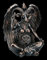 Pacific Giftware Große Baphomet Figur kupferfarben 40 cm - Luzifer Dämon Goat of Mendes Pagan Statue