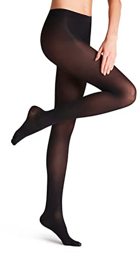 FALKE Damen Strumpfhose Vitalize 40 DEN W Ti halb-blickdicht mit Kompression 1 Stück, Schwarz Black 3009, M-L