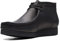 Clarks Shacre Boot, Scarpe Chukka Uomo, Black Leather, 39 EU Larga