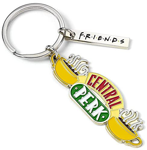 The Carat Shop Offizieller Friends Central Perk Schlüsselanhänger, Gelb, gelb, 0, Klassisch