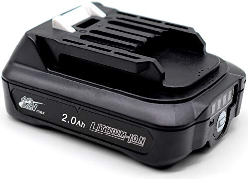 FengWings BL1021B Batterie de rechange 2,0 Ah 12 V/10,8 V pour batterie Makita 12 V BL1021B BL1016 BL1015B compatible avec Makita BL1041B BL1040 BL1040B 197339-1 197406-2