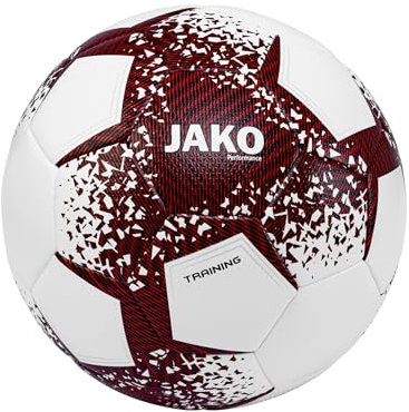 JAKO Performance Trainingsball weissschwarzrot, 5 Herren