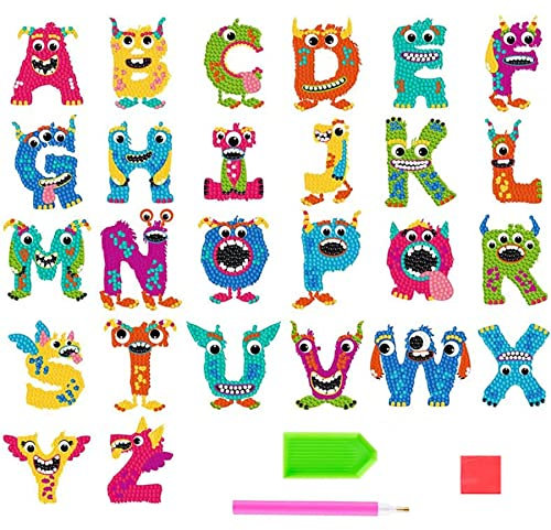 O&BTRC01 Diamond Painting Kinder ab 4-6-8,Diamant Painting Bilder Kinder