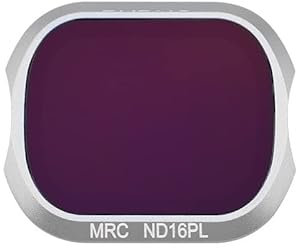 ABZEKH Accessori droni for DJI Mavic 2 PRO Filtro Obiettivo Filtro Fotocamera for UV CPL for Set ND ND16 ND32 ND4 ND8 PL Polarizzatore Filtro in Vetro Ottico a densità Neutra (Color : ND 16 PL)