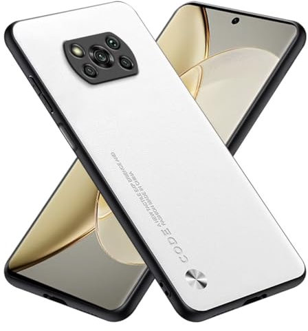 RankOne Funda Compatible con Poco X3 Pro/Poco X3 NFC (6.67) Carcasa Caso Cover Estuche - Blanco