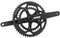 VDP Kurbelgarnitur Kettenradgarnitur Fahrradkurbel Kurbel 2-Fach - FSA CK-141SS - für Rennrad - Cannondale One-Logo - Kurbelarmlänge 175mm - 50/34 Zähne - BB30-2X 11fach - Aluminium Kettenblatt