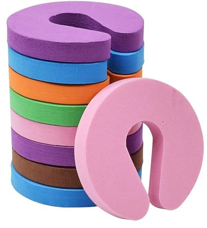 8pcs Tür klemmschutz, Einklemmschutz, Tür Quetschschutz,Klemmschutz für Türen,Farbe Einklemmschutz Kindersicherung für Baby Kinder Türen Fenster Finger Klemmschutz Türstopper