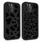 Yomjew 2 Pack Leopard Cow Print Case for iPhone 13 Pro 6.1, Cute Full Camera Lens Pattern Aesthetic Design Soft Slim Protective Shockproof TPU Phone Cover for Women Girls-03