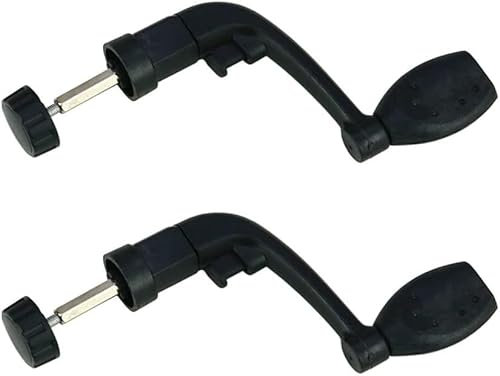 2 Stücke Angelrollengriff Angelrolle Griff Kunststoff Angelgriff Universal Angelrolle Drehgriff Für Ersatzteile Power-Griff Für Angelrollen