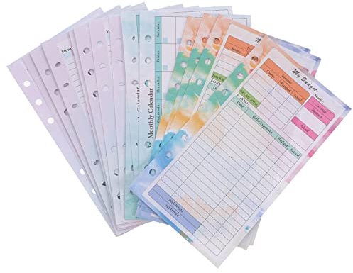 COHEALI Budget Notebook Plan Record 1 Satz Von Budget Binder Loseblatt Papiere