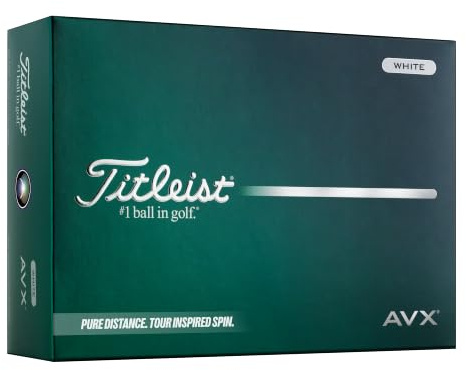 Titleist AVX Golf Ball, Pack of 12