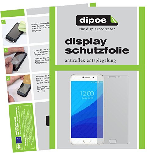 dipos I 2x Screen Protector matte compatible with Umidigi Z Pro Protection Films