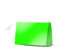 I LIKE PAPER – Green/NEON – Kosmetiktasche/Kulturtasche/Cosmetic Bag aus Tyvek® - reissfest - wasserabweisend – verschließbar mit Reißverschluss