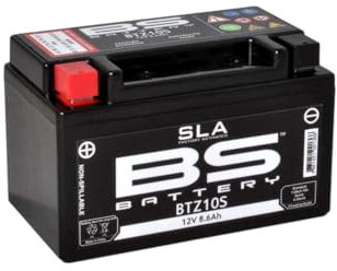 Compatible avec/Remplacement pour YZF R1-R6 / FZ8 / MT07-XSR700 / MT09 / MT10-BATTERIE BS SLA- BTZ10S- 321806