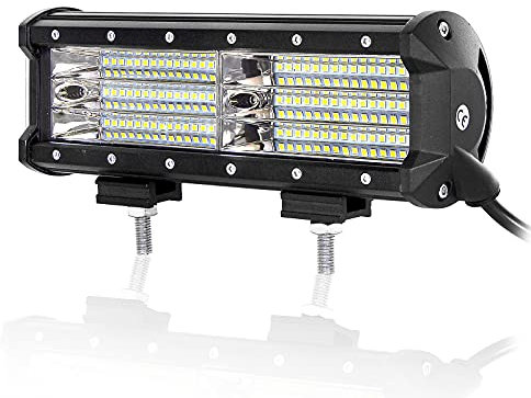 Willpower 22,9 cm 270 W LED-Lichtleiste, Flutlicht, LED-Bar, 12 V, 24 V, wasserdicht, Offroad-Fahrlicht, Nebelscheinwerfer für 4 x 4, LKW, Boot, Traktor, Auto, Pickup, ATV, UTV, SUV, Boot