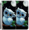 Hülle für Samsung Galaxy M21 Handytasche Klappbares Magnetverschluss Lederhülle Flip Etui Standfunktion Schutzhülle Samsung M21 Hülle Leder Brieftasche-(Eule) MEHRWEG