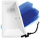 BADLAND Badewanne Original Weiß Acryl Wanne Eckbadewanne INTIMA SLIM 170x125 Links KOMPLETTSET SET + Füßen und Exklusive Chrom Automatik Ablaufgarnitur Made in EU 3in1