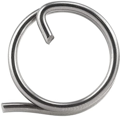 FASTON® Ringsplinte 1,25x15 mm Edelstahl A4 V4A (5 Stück) Sicherungsringe Ring Splint Steckbolzen Schlüsselringe