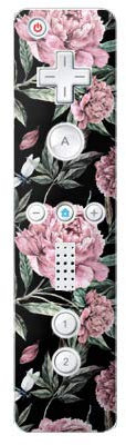 DeinDesign Skin kompatibel mit Nintendo Wii Controller Folie Sticker Rose Blumen Frühling