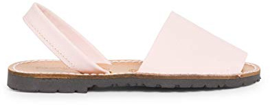 Pisamonas Minorchine Bambini Sandali Avarcas Nappa Misurare 25 Colore Rosa